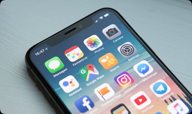 iPhone with Washing Machine